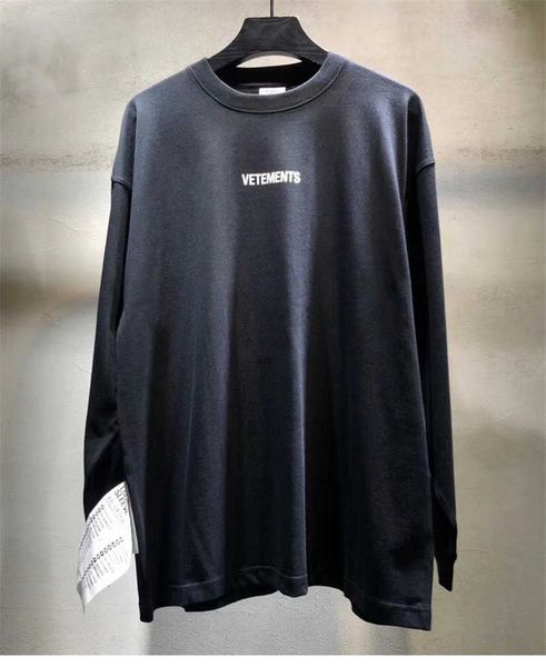 

men's t-shirts t-shirts men women vetements t-shirt black white red colors vtm tee gr8e, White;black