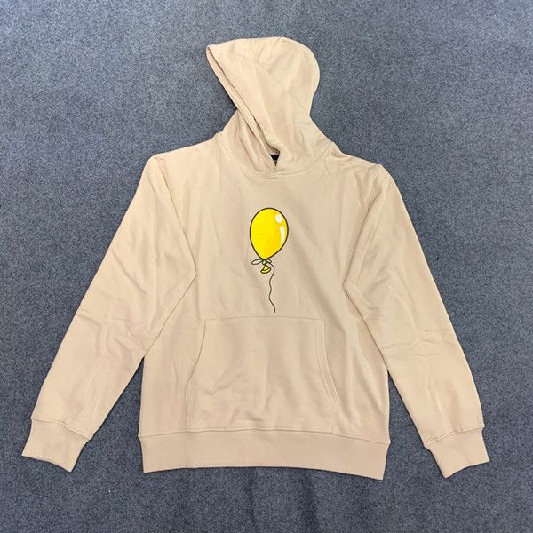 

men's & sweatshirts balloon printed women hooded sweatshirt hoodies hiphop streetwear oversize men hoodie pullover, Black