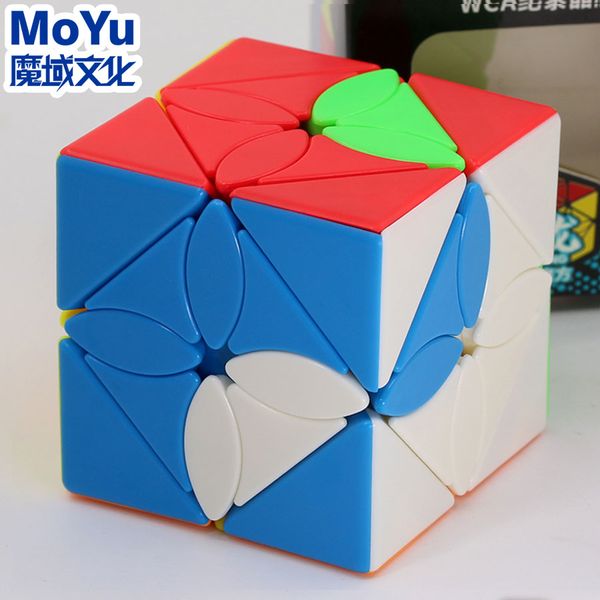 

Magic cube puzzle MoYu MeiLong skew cube Maple leaf FengYe professional special shape cube educational twist wisdom game toys