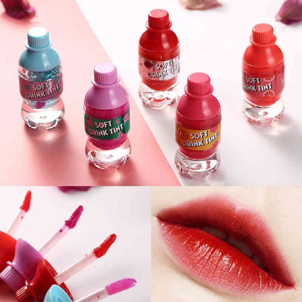 

5 color lip gloss idol soft drink lasting matte cute cosmetic makeup liquid stick