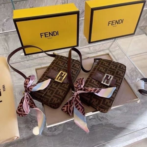 

women's 2021 summer fashion underarm double f retro old flower stick bag ins super fire medieval single room diagonal back crossbody ba