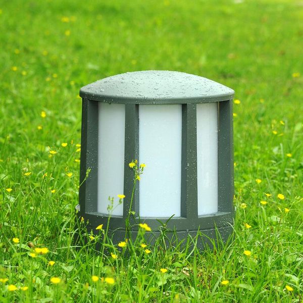 

outdoor wall lamps 2 piece waterproof lawn lamp light led above post pillar fence gate