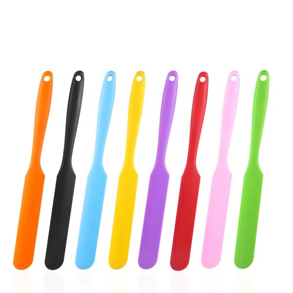 Bolo Creme Manteiga Silicone Spatula Ferramentas de Mistura Raspador Raspador Resistente ao Calor Flexível Flexível Flexível Spatulas Pequenas Cozinha Cozinha Ferramenta Ferramenta WLY BH4729