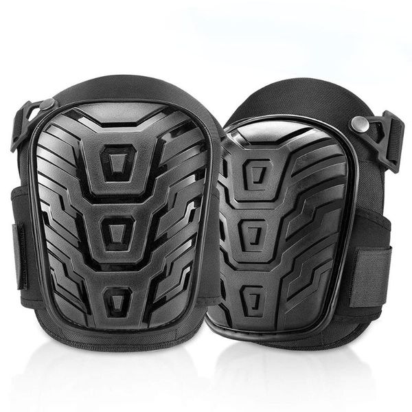

safety knee pads outdoor sports cushion premium foam padding comfortable for kneeling parquet floors cleaning support elbow &, Black;gray