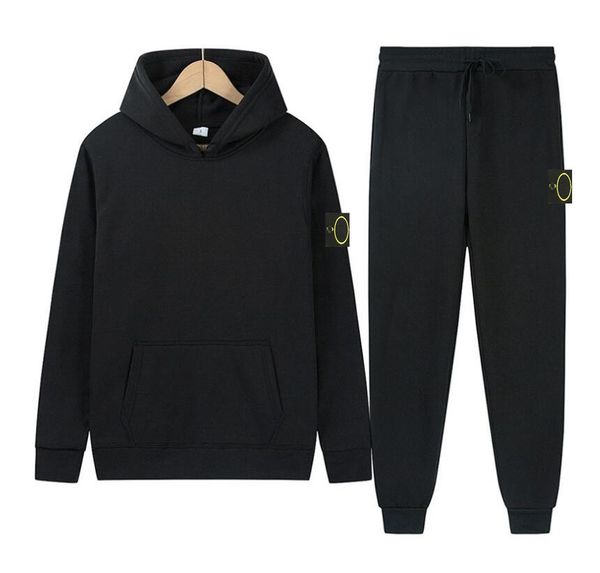 

high-quality clothes men tracksuits sportswears stone sportswear men's jogging suit island hoodies sweaters spring and autumn casual sp, Gray