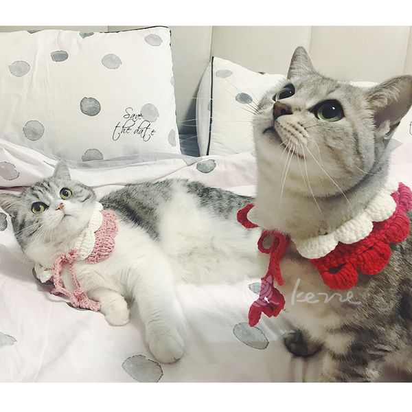 

pet japane cat cloth cute dog handmade teddy bib princs