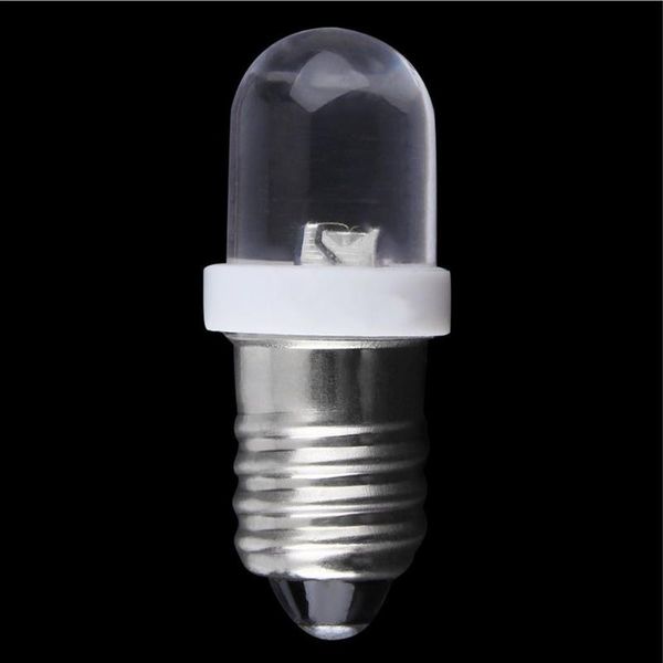 

bulbs 100% brand and low power consumption e10 led screw base indicator bulb cold white 6v dc