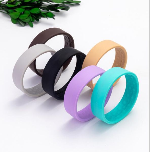 

hair clips silicone stationarity elastic bands tie foldable scrunchies band simple
