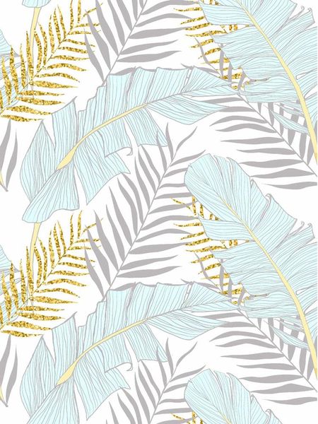 

wallpapers modern floral leaves peel and stick wallpaper self-adhesive removable wall decor for bedroom walls doors stairs cabinets