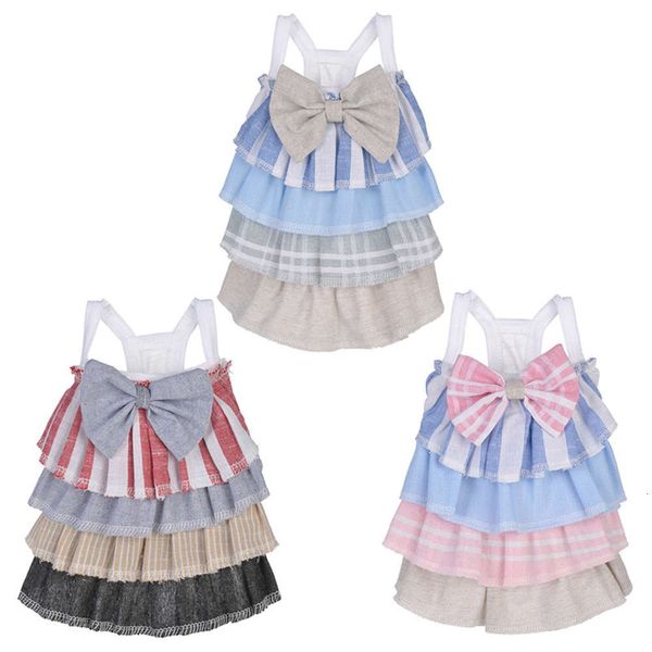 

the dog clothes leisure spring and summer cake skirt dog pet clothing supplies