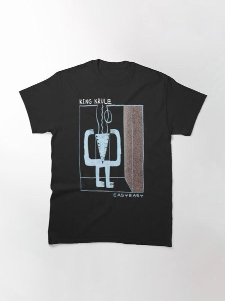 King Krule Easy 2021 Yaz 3D Baskılı T Shirt Erkek Casual Erkek Tshirt Palyaço Kısa Kollu Komik Gömlek Erkek T-Shirt