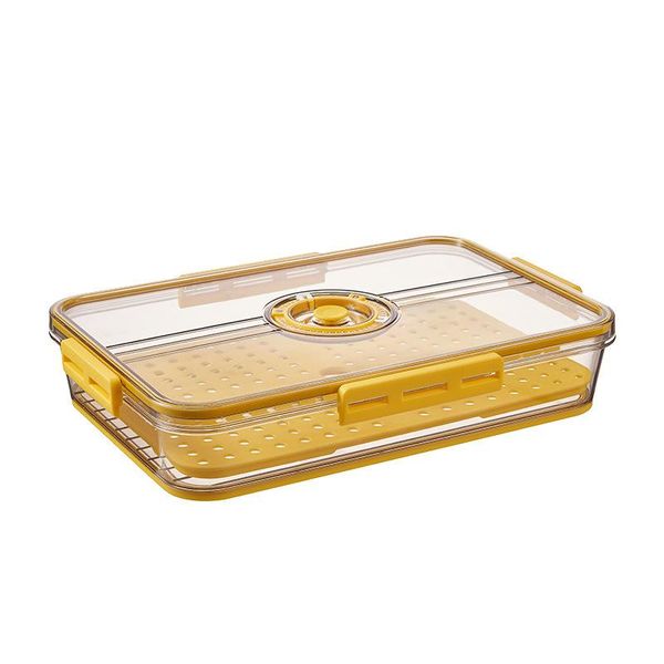 

storage bottles & jars pet refrigerator containers with lid kitchen separate er seal bin for vegetable fruit fresh box organi
