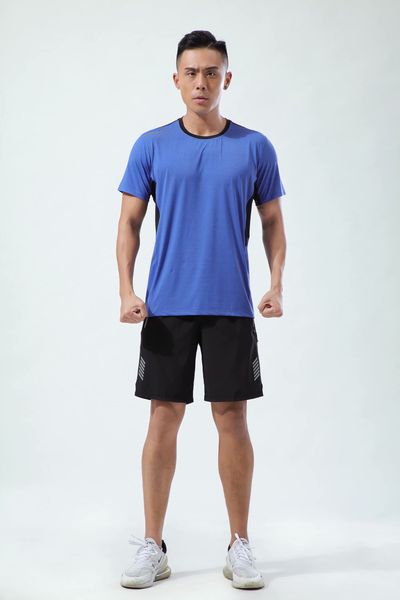 

116 models in stock men symphony nylon-cotton lightweight high-stretch quick-drying fitness clothing s-xxl, White;red
