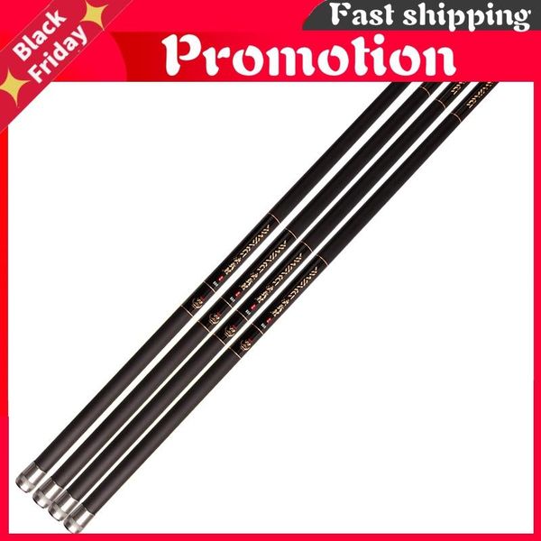 

boat fishing rods 8m 9m 10m 11m 12m 13m rod carbon fiber 75cm portable power hand winter + spare 3 tips fg132