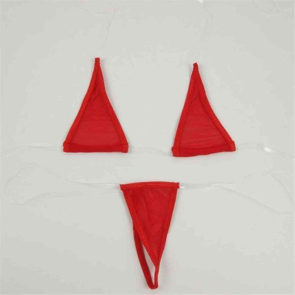 

micro bikini hanging neck women swimsuits transparent invisible belt triangle girl swimwear swimsuit biquini mini bikinis, White;black