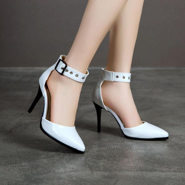 

big size 33-50 summer women solid cover heel thin sandals 3 colors, Black