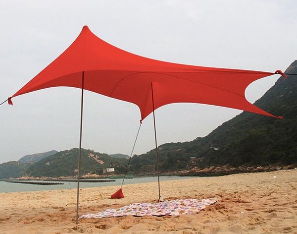 

ng lycra fabric sun shade shelter tent stretch beach tents and shelters