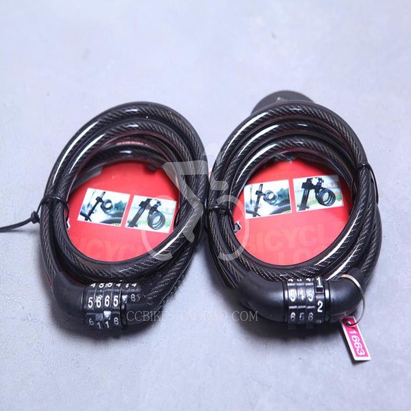 

bike locks cycling bicycle lock code steel wire anti-theft electric cable security device coded castle safety