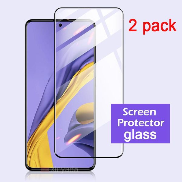 

tempered glass for galaxy note 10 lite a51 a71 s10 screen protector lcd film guard full cover protection cell phone protectors