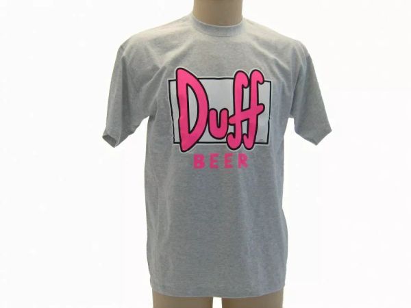 

t shirt simpson duff mesh shirt man boy original duff beer ro, White;black