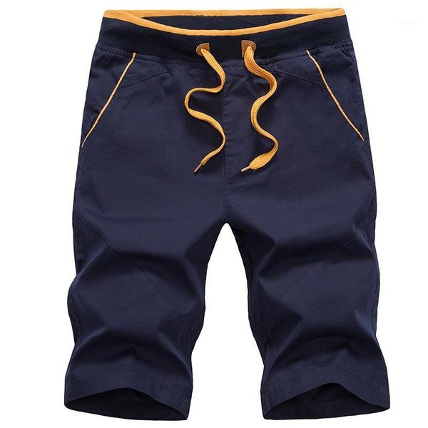 

men's shorts 2021 jogger beach summer cotton large casual capris pants, White;black