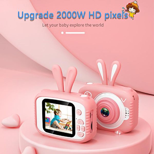 

cartoon cute children mini camera kids educational toys for birthday gift digital 1080p projection video cameras