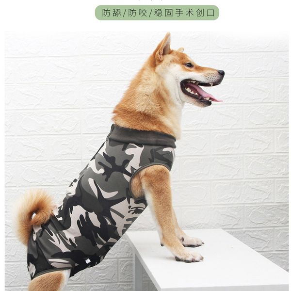 

dog cloth size sterilization weaning anti licking posrative