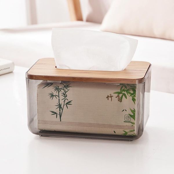 

tissue boxes & napkins bamboo wood cover box transparent deskpumping cardboard living room paper towel storage napkin car