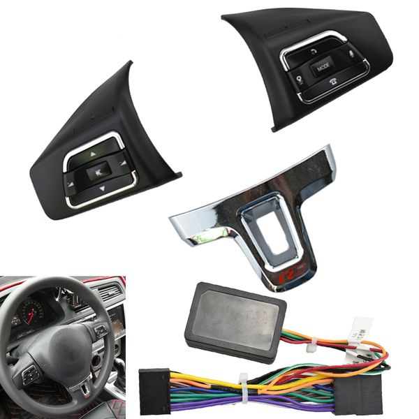 

steering wheel switch for volkswagen vw golf tiguan passat b7 cc touran magotan sagitar
