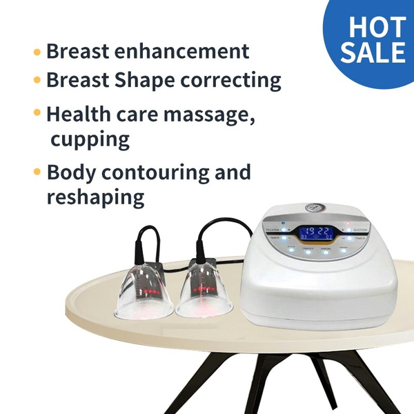 

2020 promotion vacuum massage therapy enlargement pump lifting breast enhancer massager bust cup body shaping beauty machine for sale