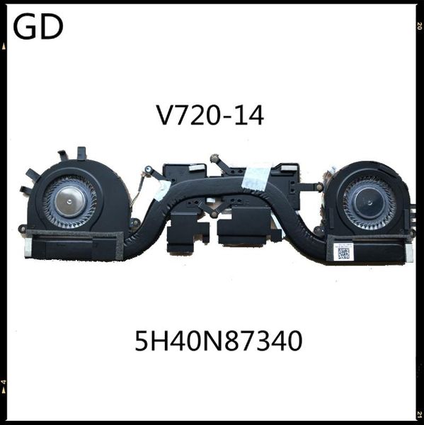 

fans & coolings gd original for lenovo v720-14 lapcooling fan cooler heatsink 5h40n87340 full tested fast