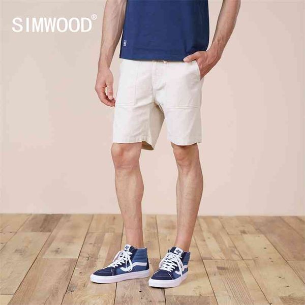 

summer corduroy shorts men casual drawstring plus size brand clothing sj130045 210716, White;black