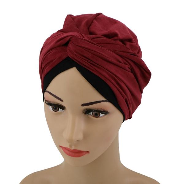 

scarves suede turban for women instant stretchy, Blue;gray