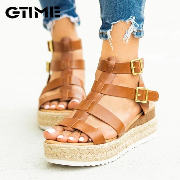 

sandals woman wedges shoes for women high heels summer 2021 fashion chaussures femme platform sandals#sjpae-188, Black