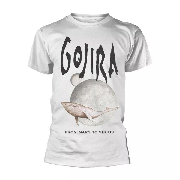 

godzilla whale from mars authorized man shirt, White;black