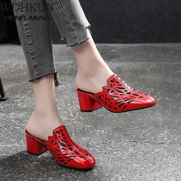 

slippers women's sandals 2021 fashion sequins open toe flops korean version temperament slipper women work shoes, Black