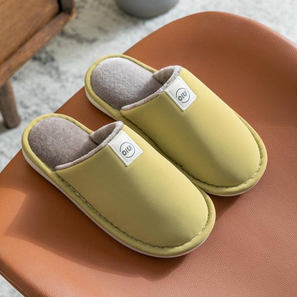 

dacomfy women indoor slippers warm plush winter comfortable soft non slip house memory foam home shoes, Black