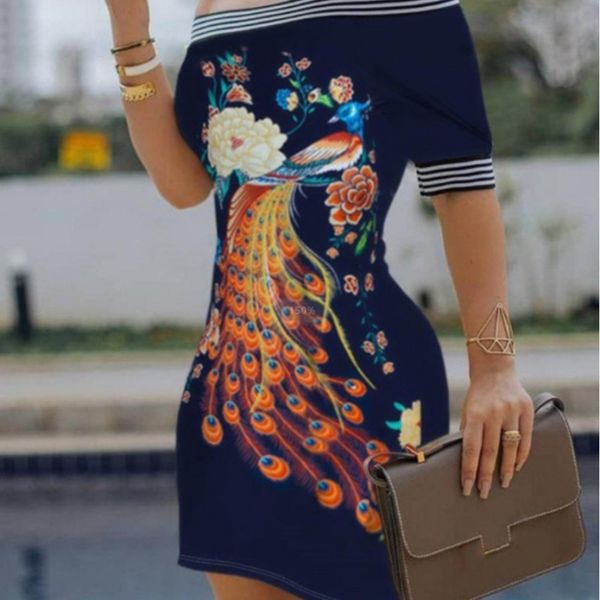 

print 2021 new slim one dress shoulder, White;black