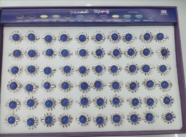 

eye mood ring emotion color changing adjustable rings 100pcs/lot, Silver