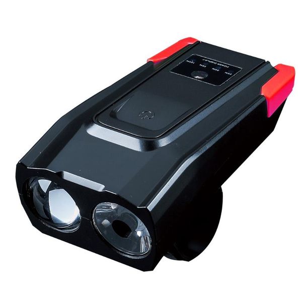 

bicycle headlights usb charging horns mountain bike horn highlighting lights