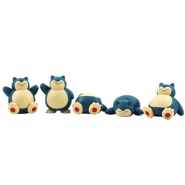 

5pcs/set 4cm cartoon mini pvc figures toys christmas birthday gift for kids childrens