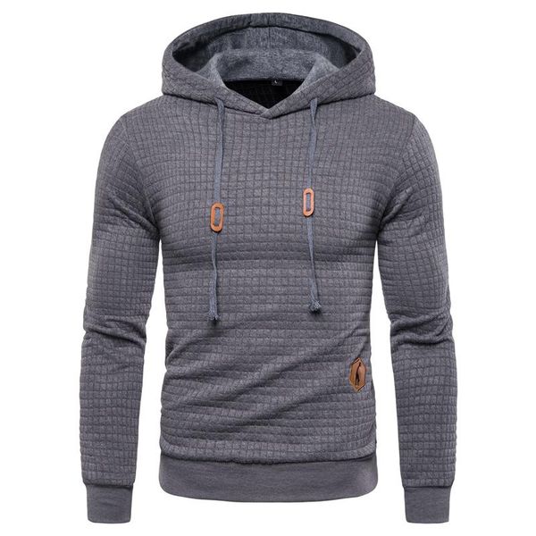

men's hoodies & sweatshirts sportswear casual slim hoodie pullover hip hop sweatshirt s-xl, Black