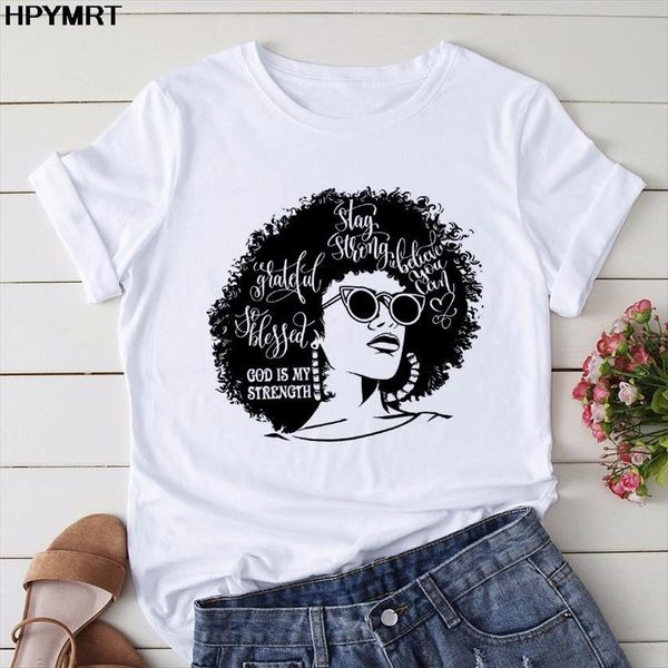 

beauty africa girl harajuku fashion women o neck clothing hipster tee sleeve ladies, White