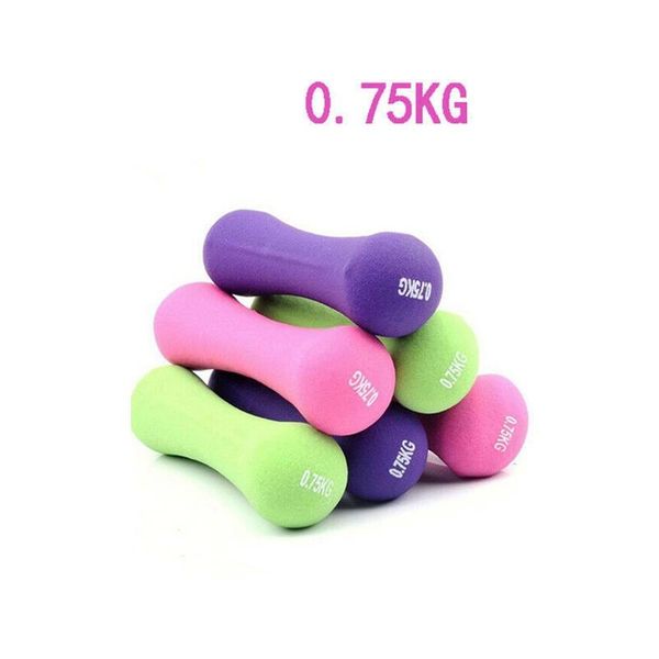 

fitness weights set bone 0.75kg for men women non-slip hand dumbbell dumbbells