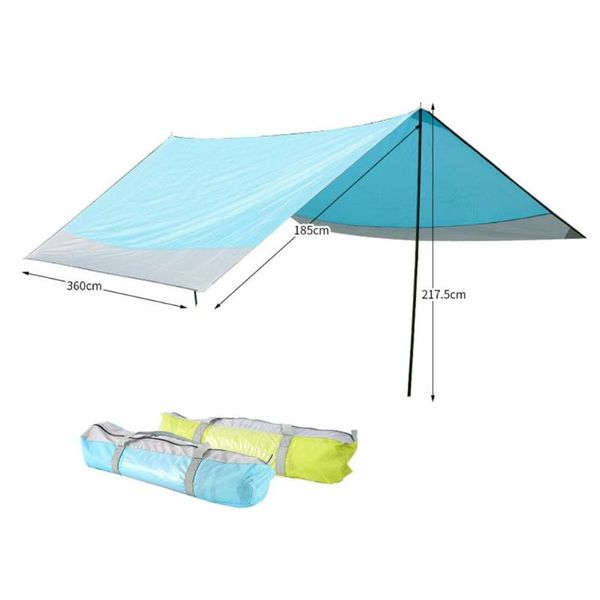 

waterproof camping tent tarp canopy awning for fishing beach backpacking tents and shelters