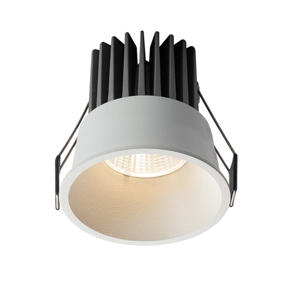 

downlights recessed anti-glare led cob downlight 7w 12w 20w 25w dimmable 110v 220v ac 38Â° beam angle ceiling spot light for indoor lighting