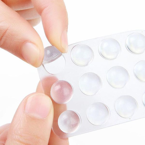 

furniture accessories transparent anti slip silicone absorber soft cushion for closestool