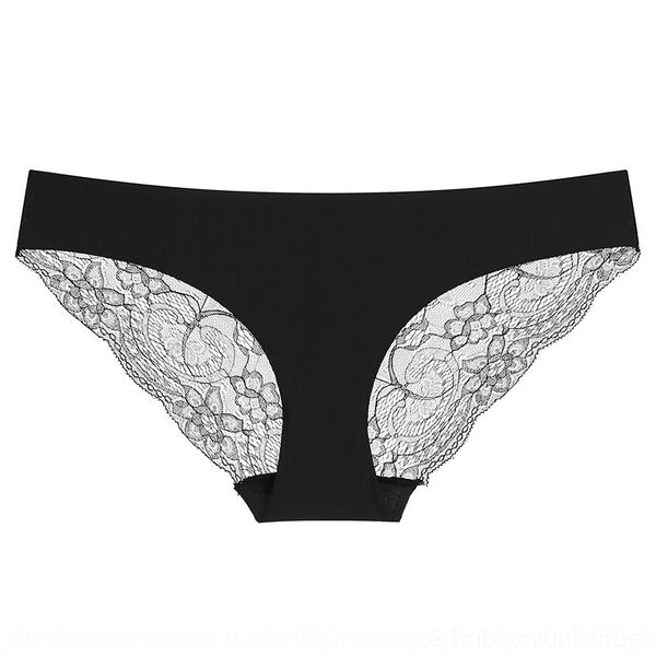 

d9yw fan underwearting's breathable and allure lace ice one piece women's underwear large low waist women's briefs, Red;black