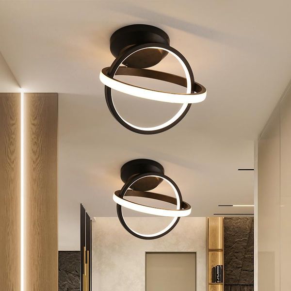 

home verllas rotatable modern led ceiling lights for corridor aisle minimalist porch entrance hall balcony lamp