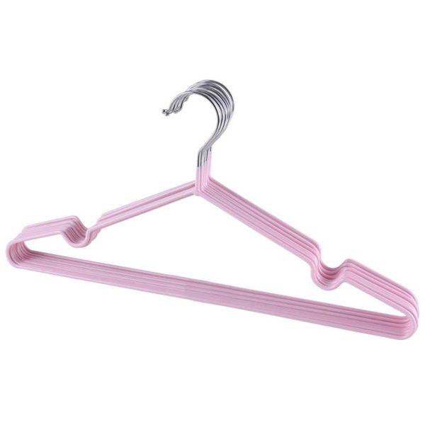 

laundry bags 10pcs/set clothes hanger drying rack stainless steel groove shirt hook hangering storage organize accessories